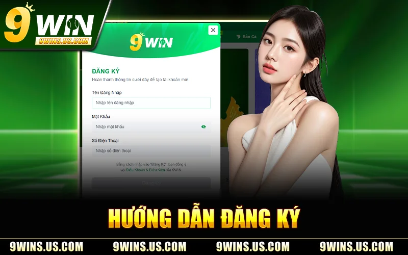 Hướng Dẫn Đăng Ký 9WIN